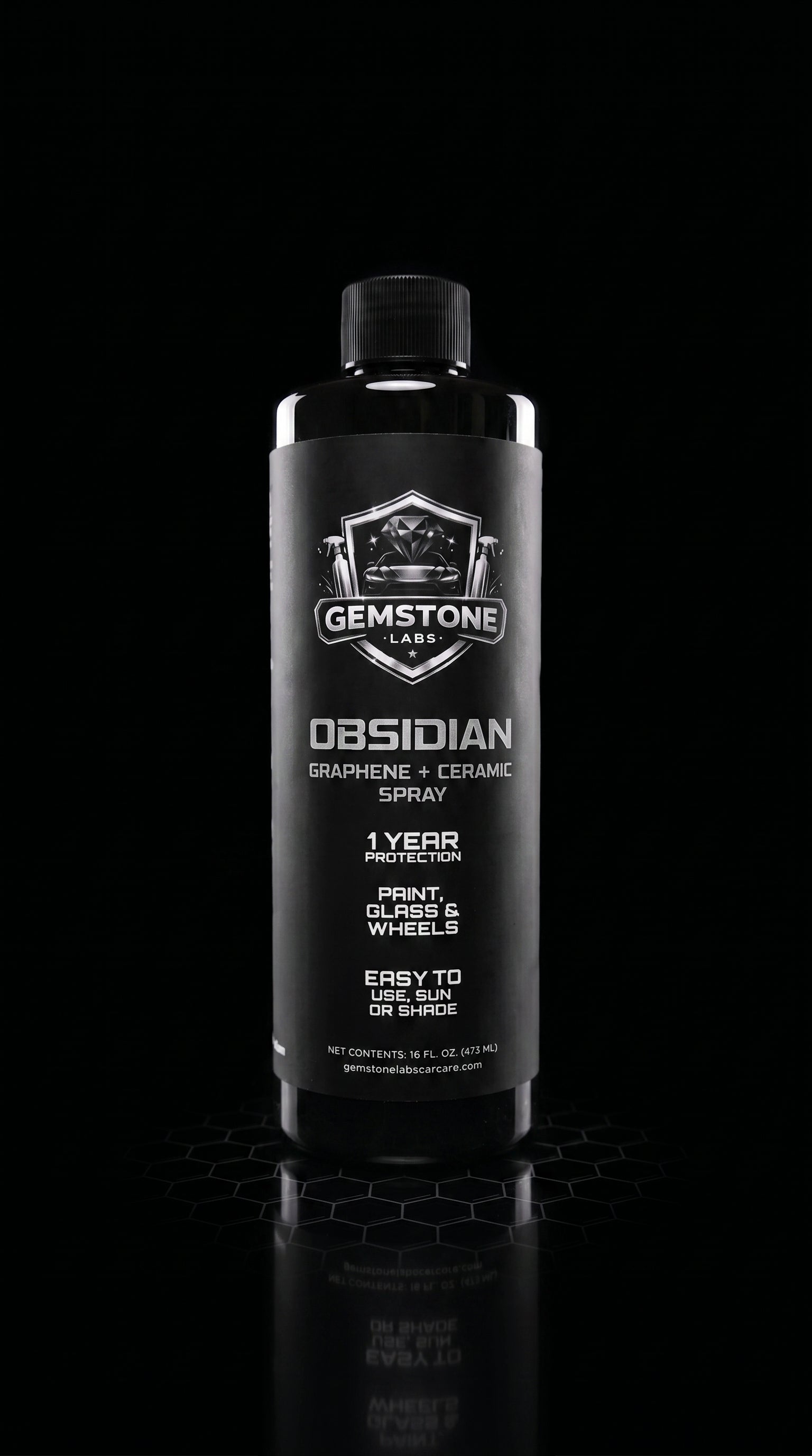 Obsidian Graphene + Ceramic Spray | 1-Year Protection Coating