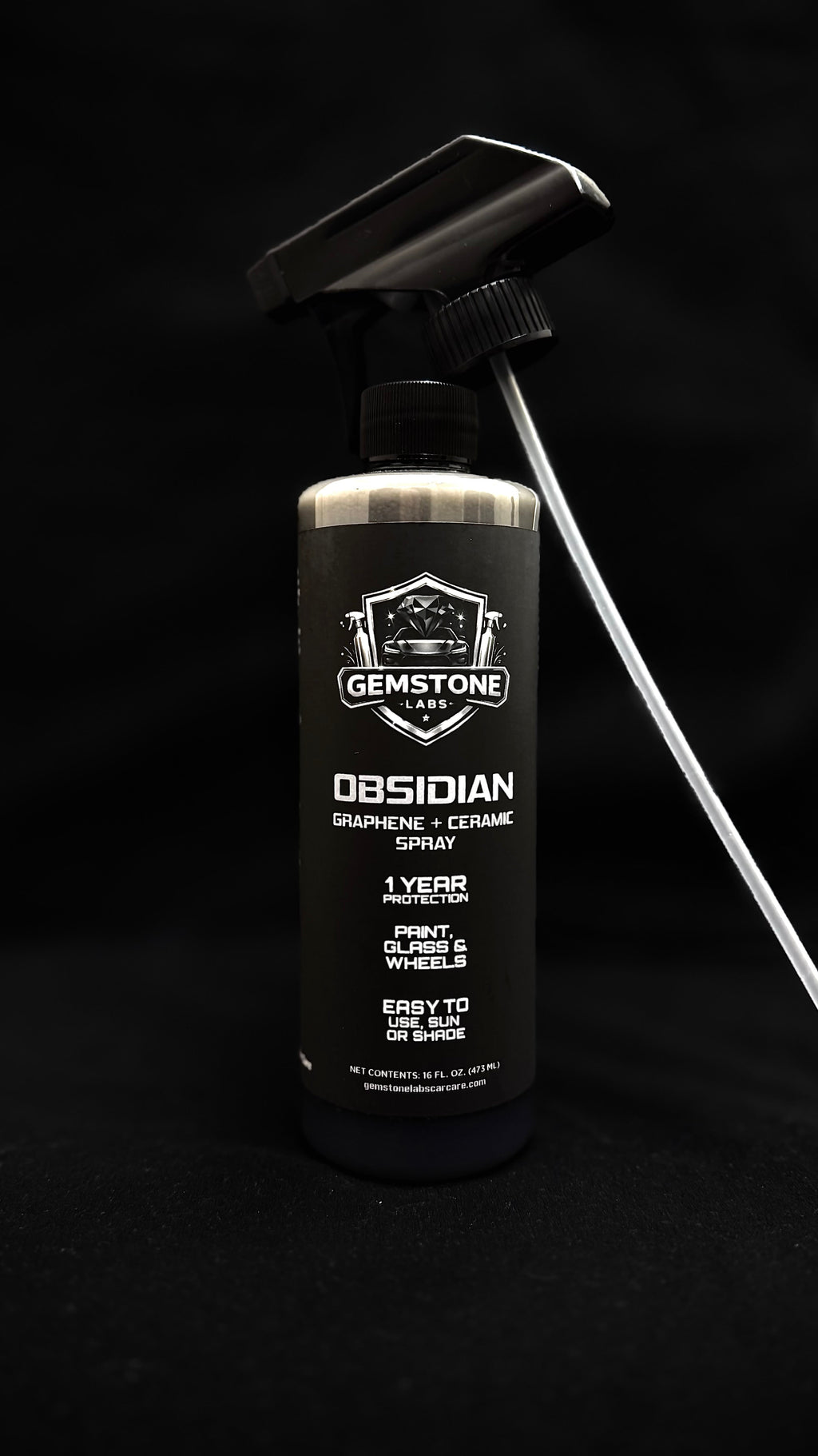 Obsidian Graphene + Ceramic Spray | 1-Year Protection Coating