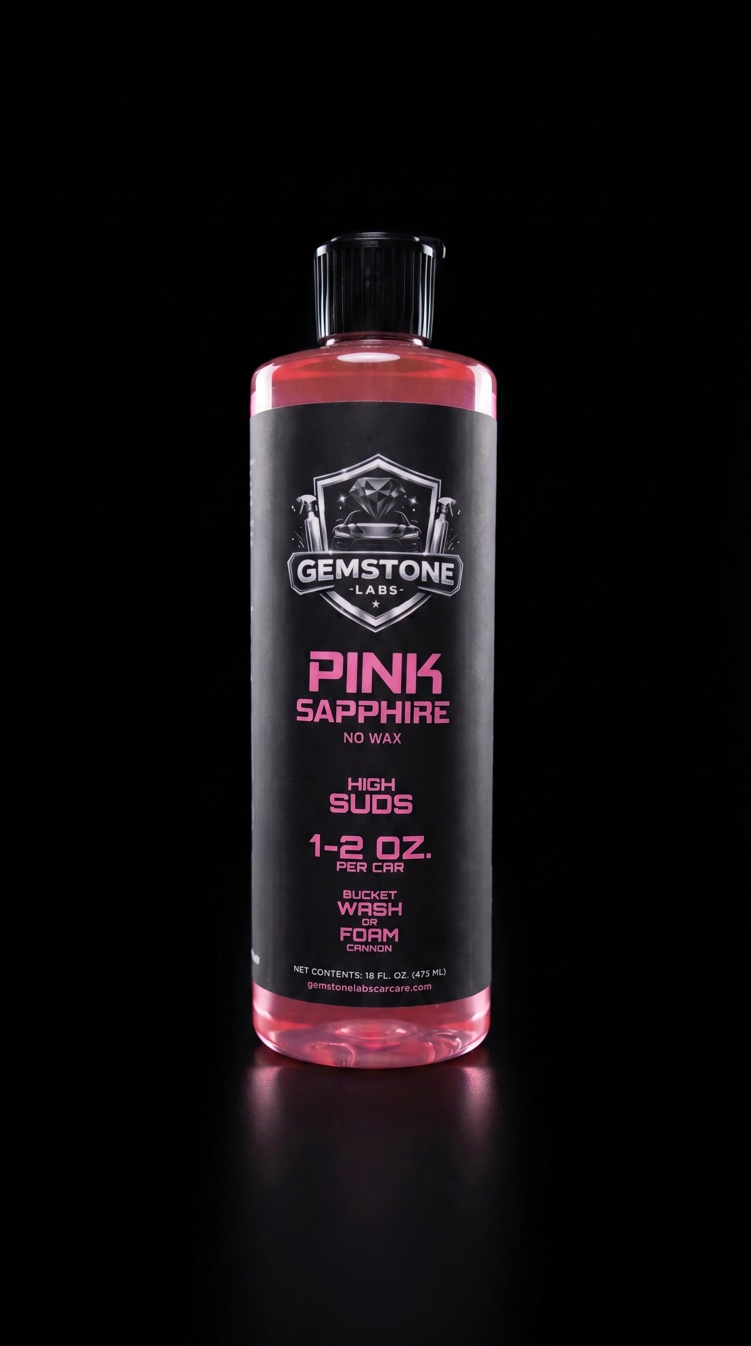 Pink Sapphire High-Foam Wash | pH-Neutral Luxury Car Shampoo